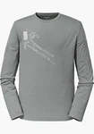 Schöffel Langarmshirt Hasliberg Grau/Hellgrau/Dunkelgrau/Beige