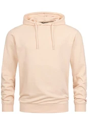 Indicode Hoodie Kapuzenpullover Simpson Beige/Rosa/Orange/Khaki/Braun