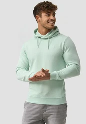 Indicode Hoodie Kapuzenpullover Simpson Hellgrün/Grün/Hellblau