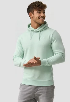 Indicode Hoodie Kapuzenpullover Simpson Hellgrün/Grün/Hellblau