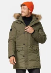 Indicode Winterjacke Jarl Dunkelgrün/Khaki