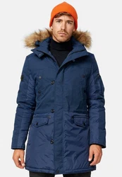 Indicode Winterjacke Jarl Dunkelblau
