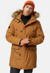 Indicode Winterjacke Jarl Beige/Braun/Gelb/Orange/Khaki