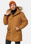 Indicode Winterjacke Jarl Beige/Braun/Gelb/Orange/Khaki