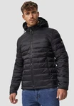 Indicode Herren Hampshire Steppjacke Schwarz/Grau/Dunkelgrau