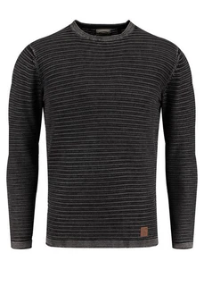 Key Largo Pullover MST MANUEL Dunkelgrau/Schwarz/Grau