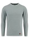 Key Largo Pullover MST MANUEL Hellblau/Grün/Grau Key Largo Pullover MST MANUEL Hellblau/Grün/Grau