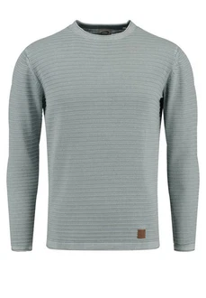 Key Largo Pullover MST MANUEL Hellblau/Grün/Grau