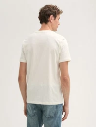 T-Shirt T-Shirt mit recycelter Baumwolle