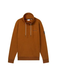 TOM TAILOR Sweatshirt mit Logo-Details Regular Fit 