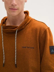 TOM TAILOR Sweatshirt mit Logo-Details Regular Fit 
