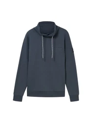 TOM TAILOR Sweatshirt mit Logo-Details Regular Fit 