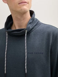 TOM TAILOR Sweatshirt mit Logo-Details Regular Fit 