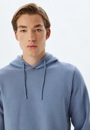 Kapuzensweatshirt Kapuzenkragen Softshell