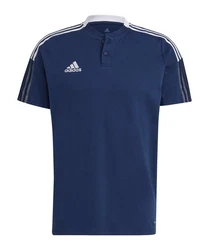 adidas Performance T-Shirt Tiro 21 COACH Dunkelblau/Blau