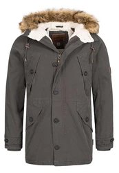 Indicode Herren Fann Parka Grau/Khaki/Braun/Dunkelgrün/Dunkelgrau/Hellgrau