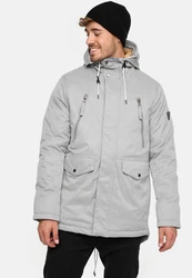 Indicode Winterjacke Loaf Grau/Khaki/Hellgrau