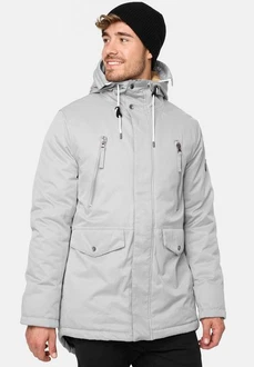 Indicode Winterjacke Loaf Grau/Khaki/Hellgrau