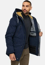 Indicode Winterjacke Loaf Dunkelblau