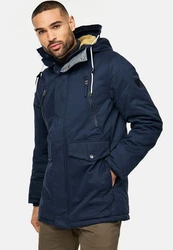 Indicode Winterjacke Loaf Dunkelblau