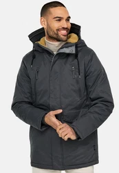 Indicode Winterjacke Loaf Dunkelgrau/Grau