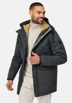 Indicode Winterjacke Loaf Dunkelgrau/Grau