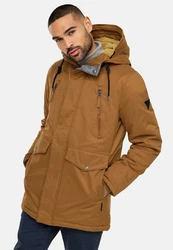 Indicode Winterjacke Loaf Braun/Beige/Khaki