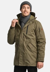 Indicode Winterjacke Villalobos Dunkelgrün/Grün/Khaki