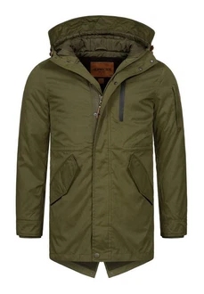 Indicode Winterjacke Villalobos Dunkelgrün/Grün/Khaki