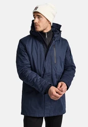 Indicode Winterjacke Villalobos Dunkelblau/Blau