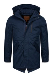 Indicode Winterjacke Villalobos Dunkelblau/Blau