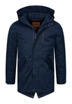 Indicode Winterjacke Villalobos Dunkelblau/Blau