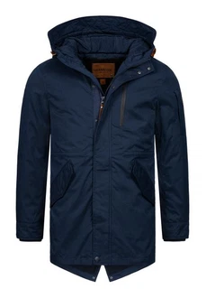 Indicode Winterjacke Villalobos Dunkelblau/Blau