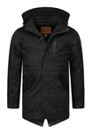 Indicode Winterjacke Villalobos Schwarz/Dunkelgrau