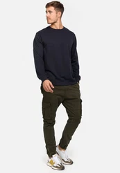 Indicode Pullover Holt Dunkelblau/Blau
