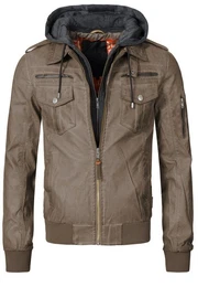 Lederimitatjacke Aaron