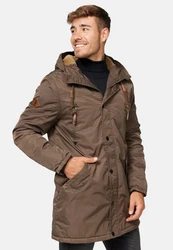 Indicode Winterjacke Bardsley Khaki/Braun/Beige