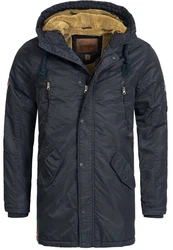 Indicode Winterjacke Bardsley Dunkelblau