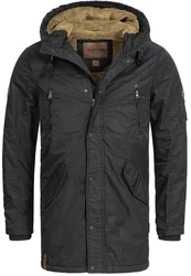 Indicode Winterjacke Bardsley Dunkelgrün/Dunkelgrau/Grau/Khaki/Schwarz
