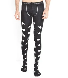 Feinstrumpfhose fr Herren STARS 190 DEN (1 St. 1er-Pack) extravagant