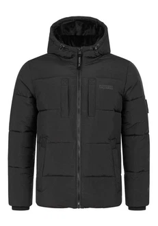 Alessandro Salvarini Winterjacke ASKelvin Grau/Dunkelgrau/Schwarz