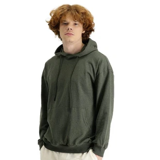 KIGILI Herren Kapuzen-Sweatshirt Regular Fit Dunkelgrün/Khaki/Grün