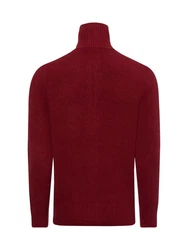 Drykorn Strickpullover Troyer MANUELO (10) Dunkelrot/Bordeaux