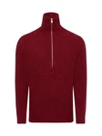 Drykorn Strickpullover Troyer MANUELO (10) Dunkelrot/Bordeaux