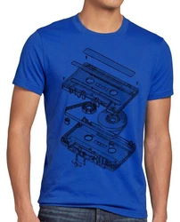 style3 T-Shirt Tape Kassette 3D turntable 