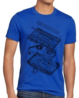 style3 T-Shirt Tape Kassette 3D turntable style3 T-Shirt Tape Kassette 3D turntable