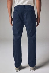 Next Stoffhose Slim Fit Chinohose mit Gürtel 