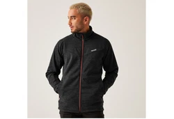 Regatta Fleecejacke Rivake Dunkelgrau/Grau/Dunkelblau/Rot/Schwarz