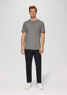 s.Oliver Stoffhose Regular Jog-Chino anthrazit