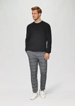s.Oliver Stoffhose Regular Jog-Chino Grau/Dunkelgrau/Grün/Schwarz